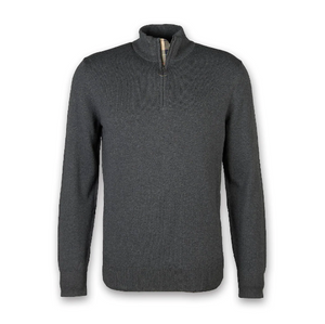 Barbour Taines Half Zip Charcoa