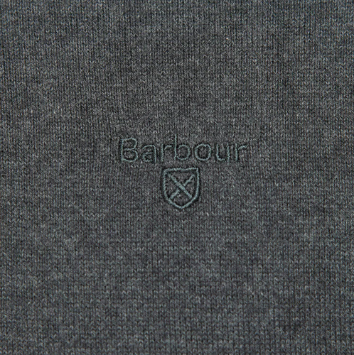 Barbour Taines Half Zip Charcoa