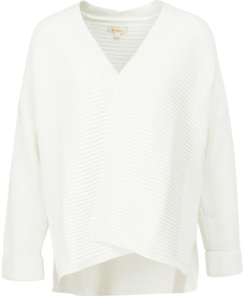 BARBOUR STITCH GUERNSEY CARDIGAN
