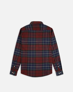 Barbour Lutsleigh Shirt Merlot