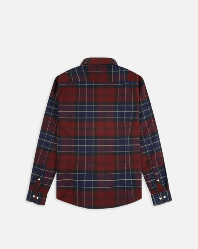 Barbour Lutsleigh Shirt Merlot