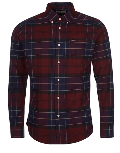 Barbour Lutsleigh Shirt Merlot