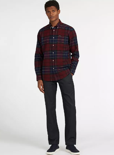 Barbour Lutsleigh Shirt Merlot
