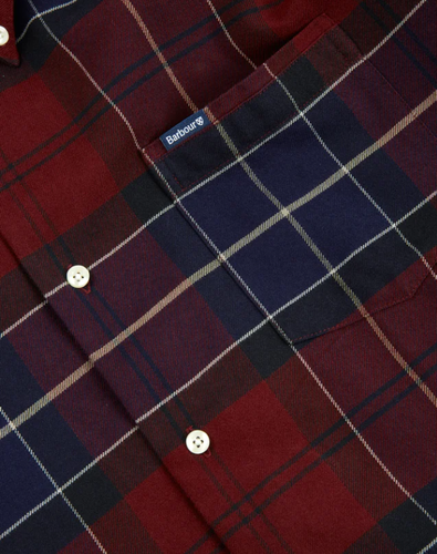 Barbour Lutsleigh Shirt Merlot