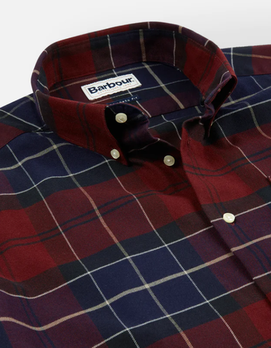 Barbour Lutsleigh Shirt Merlot