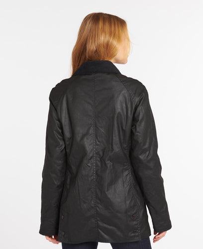 Barbour Beadnell Wax Jacket Black