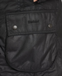 Barbour Beadnell Wax Jacket Black