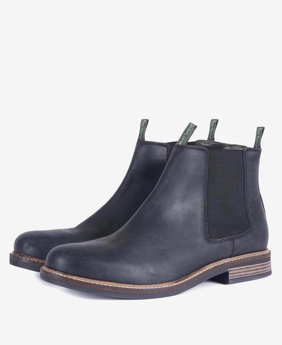 Barbour Farsley Black Chelsea Boots