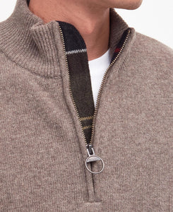 Barbour Holden Half Zip Sweater Militar