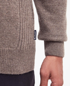 Barbour Holden Half Zip Sweater Militar