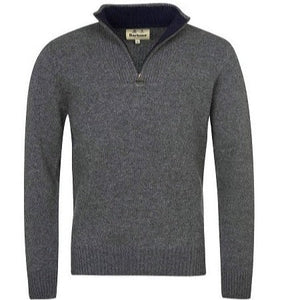 Barbour Nelson Essential Half Zip Storm G