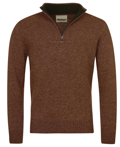 Barbour Nelson Essential Half Zip DK Sand