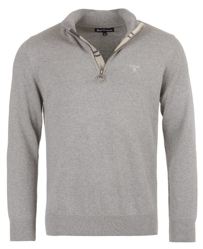 Barbour Cotton Half Zip Sweater
