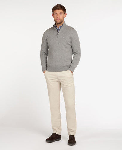 Barbour Cotton Half Zip Sweater