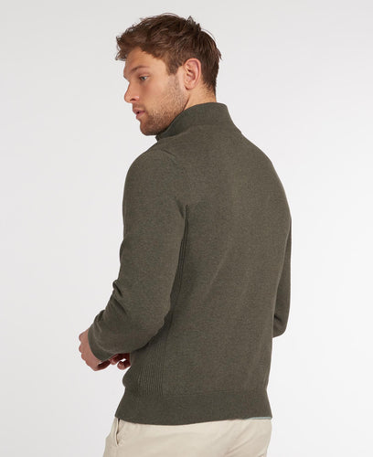 Barbour Cotton Half Zip Sweater