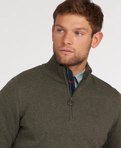 Barbour Cotton Half Zip Sweater
