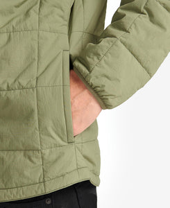 B.Intl Touring Quilted Shirt Jacket Litchen
