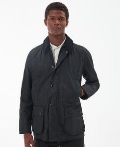 Barbour Ashby Wax Jkt  Black/Classic tartan