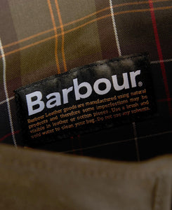 Barbour Wax Leather Tarras Olive