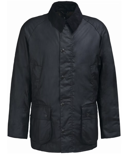 Barbour Ashby Wax Jkt  Black/Classic tartan