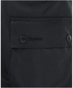 Barbour Ashby Wax Jkt  Black/Classic tartan