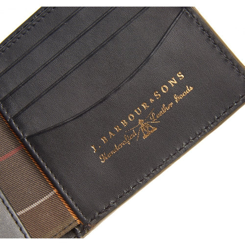 Barbour Grain Leather Billfold Wallet
