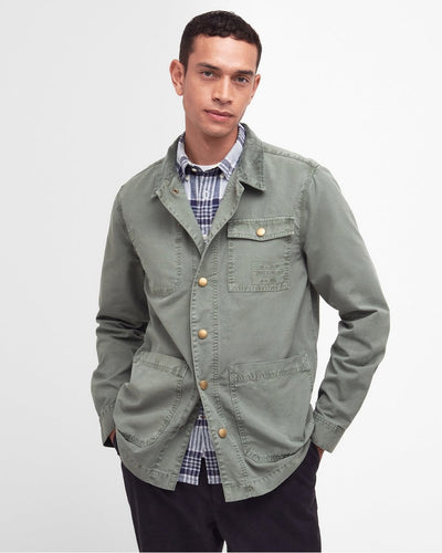Barbour Grindle Overshirt Agave G