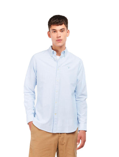 Barbour Stripe Oxford TF Sky Blu