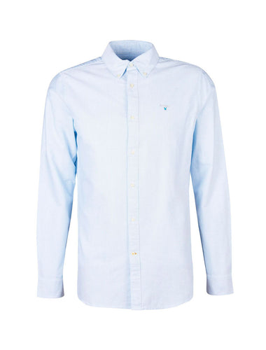 Barbour Stripe Oxford TF Sky Blu