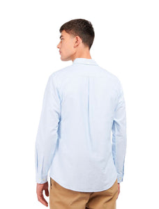 Barbour Stripe Oxford TF Sky Blu