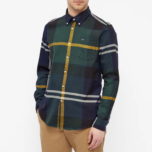 Barbour Dunoon Tailored Shirt Seaweed