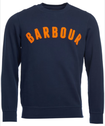 Barbour Eseential Prep Logo Crew