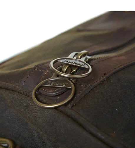 Barbour Wax Holdall Oliva