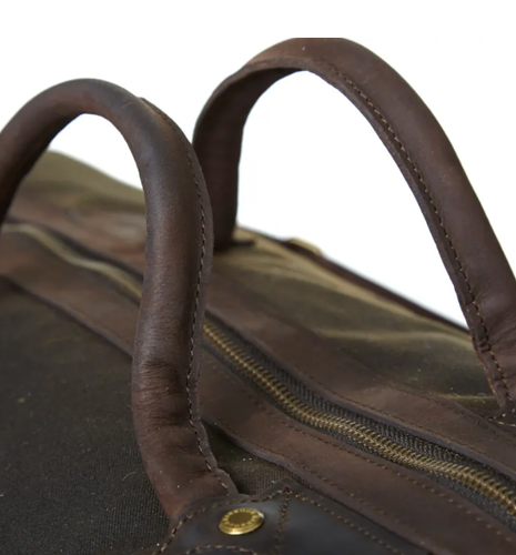Barbour Wax Holdall Oliva