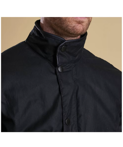 Barbour Hereford Wax Navy
