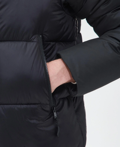 B.Intl Hoxton Parka Quilt Black