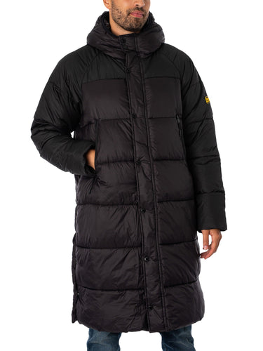 B.Intl Hoxton Parka Quilt Black