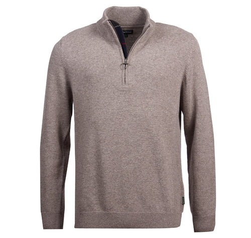 Barbour Holden Half Zip Sweater Militar
