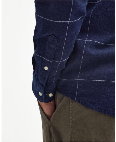 Barbour Brindle Tf Shirt Indigo