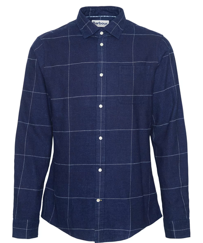 Barbour Brindle Tf Shirt Indigo