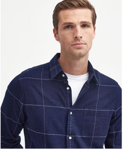 Barbour Brindle Tf Shirt Indigo