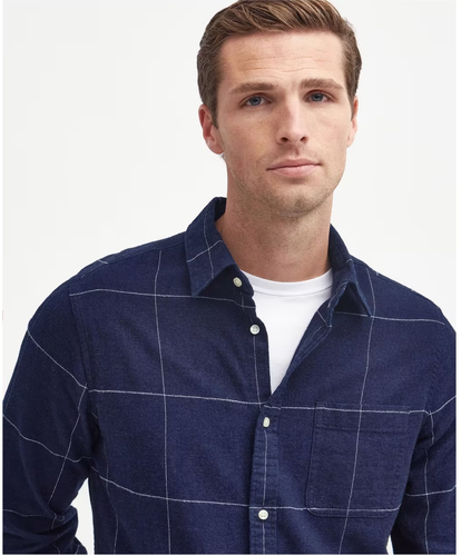 Barbour Brindle Tf Shirt Indigo