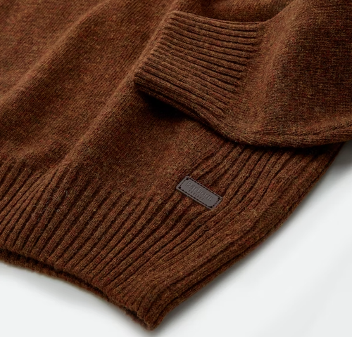 Barbour Nelson Essential Half Zip DK Sand