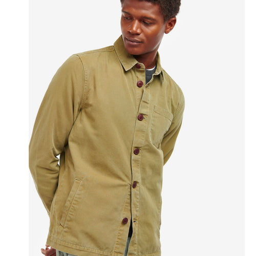 Barbour Washed Oversh Bleache