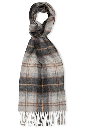 Barbour W/Cashme Scarf Greysto