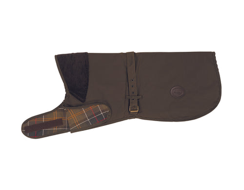 Barbour Wax Dog Coat Olive