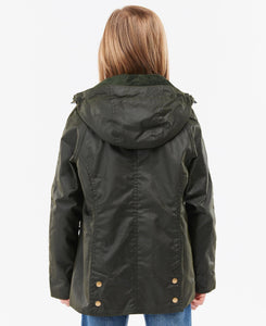 Barbour Girls Hooded Beadnell