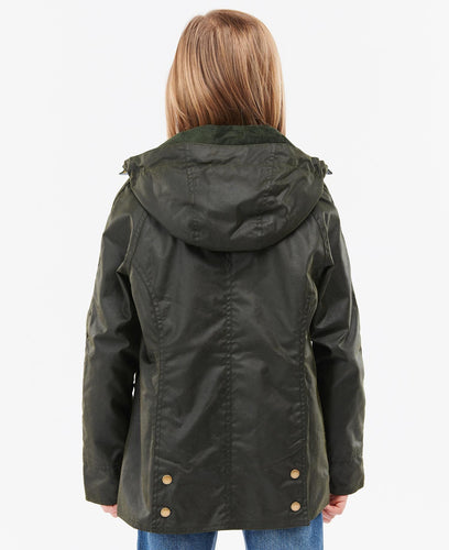 Barbour Girls Hooded Beadnell