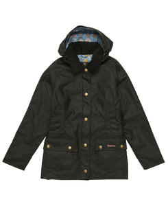 Barbour Girls Hooded Beadnell