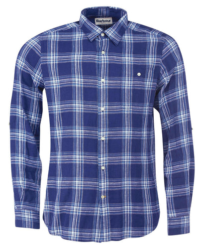 Barbour Gosport Tailored Shirt-Blue